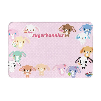 Sugarbunnies Carpet Non-slip Doormat Floor Mat Antiwear Rug for Kitchen Entrance Home Bedroom Cute Footpad Mats Home Decoration