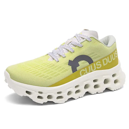 Cushion Running Trainers – Supercritical EVA Shock-Absorbing Sneakers