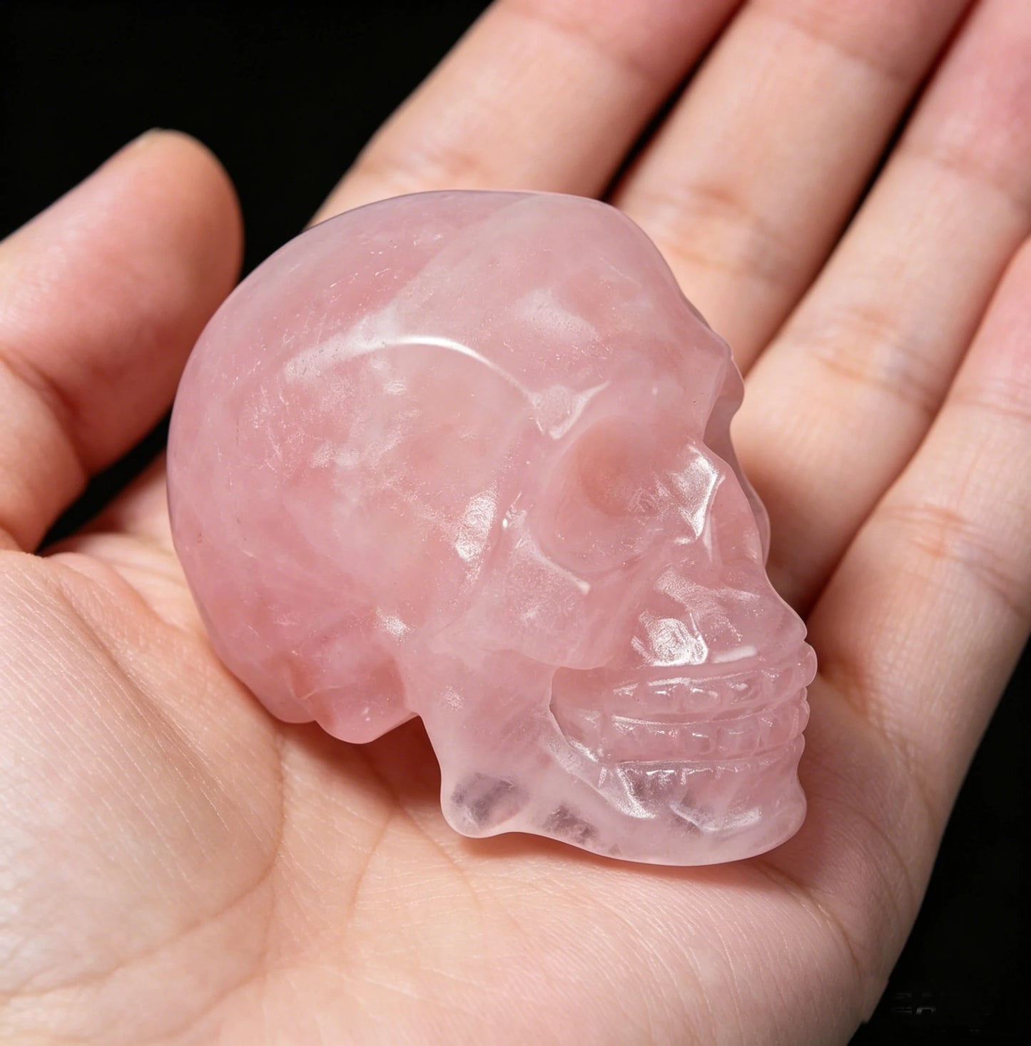 Natural Crystal Skull 2-3in Handmade Lapis Lazuli Obsidian Clear Quartz Labradorite Citrine Rose Quartz Tiger Eye Amethyst Skull Figurine Skull Carving High Quality Home Decor Desk Ornament Office Decor Room Decor Bedroom Dec