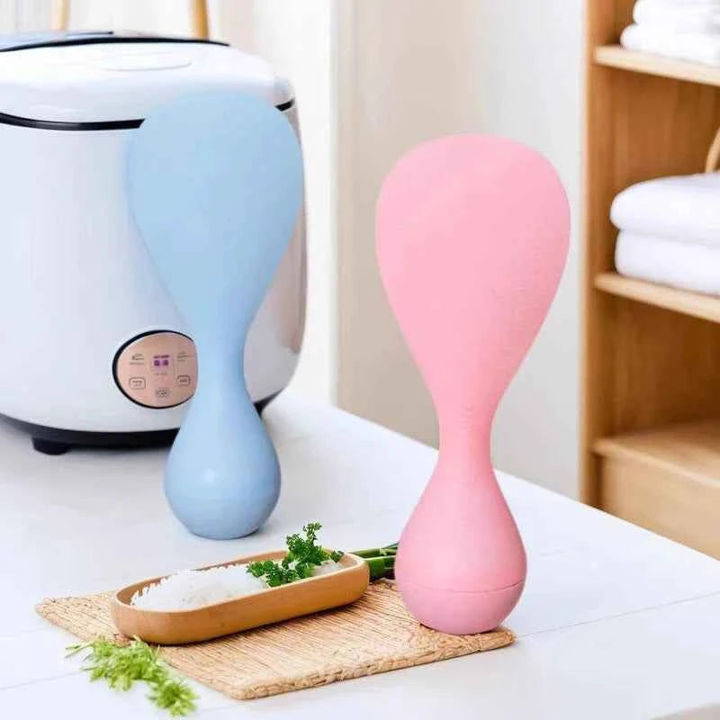 Plastic Rice Spoon Home Kitchen Non Stick Standing Paddles For Cooking Every Time Kitchen Items Cookware