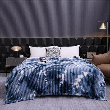 Throw Blanket for Sofa Winter Blanket King Size Home Warm Plaid Comforter Bedspread Bedding Sheet