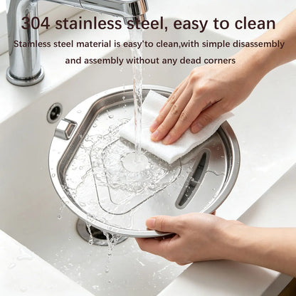 Stainless Steel Cat Water Fountain, 74oz, Quiet Pump