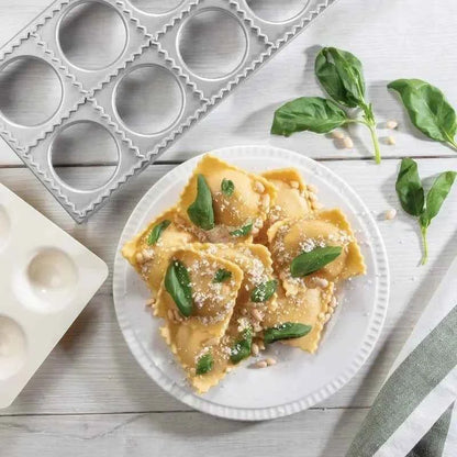 DIY Ravioli Mold Dumpling Mould Dumpling Maker Ravioli Maker Mould Alloy Aluminum Ravioli Stamp Cutter Mold Kitchen Accessories