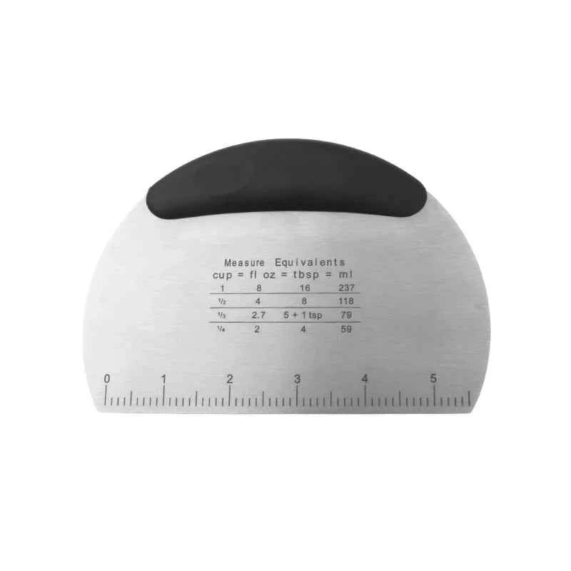 Flour Cutter Stainless steel Bake Scraper Cream Cake Dough Knife Scraper Household Kitchen Baking Tool Large Cutting Knife