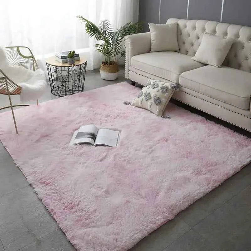 Big Size Carpet Living Room Plush Rug Bed Room Floor Fluffy Mat Anti-slip Home Decor Rugs Soft Velvet Carpets Kids Room Blanket