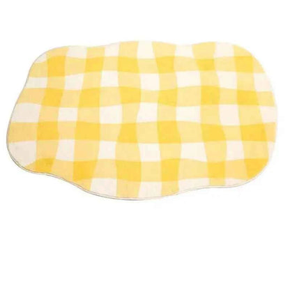 VIKAMA Modern Simple Special-Shaped Carpet Living Room Sofa Coffee Table Cushion Children's Bedroom Soft Carpet Home Decor