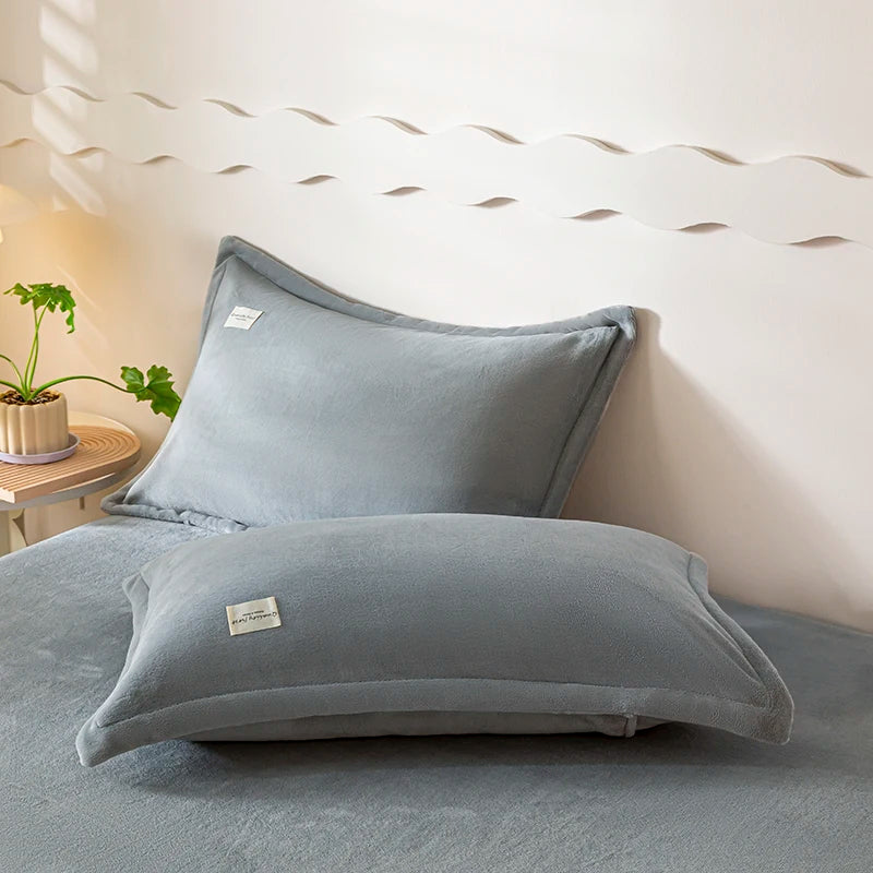 Plush Fitted Mattress Cover | Soft Bed Sheet