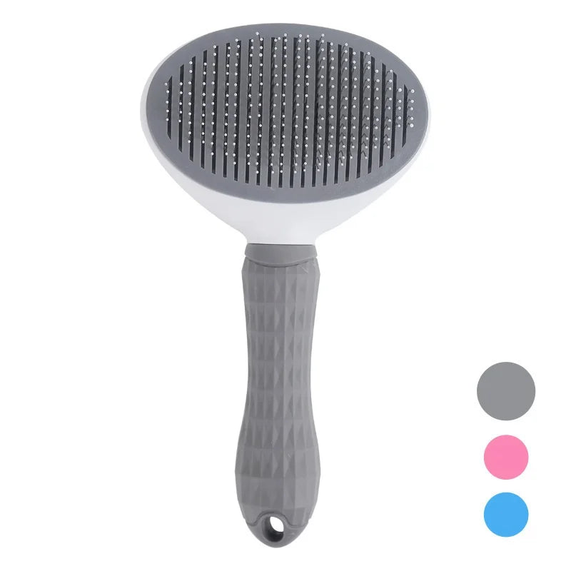 Self-Cleaning Needle Comb for Cats & Dogs