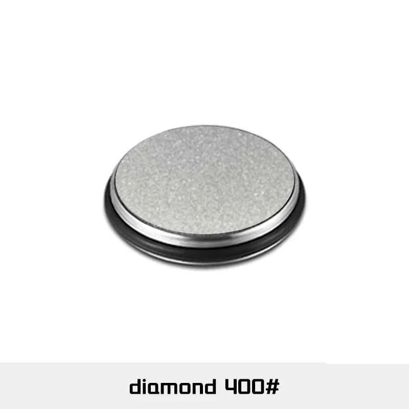 Rolling Knife Sharpener Double Sided Diamond Sharpening Stone 15/20° Degree Magnetic Angle Roller Sharpening for Kitchen Knives