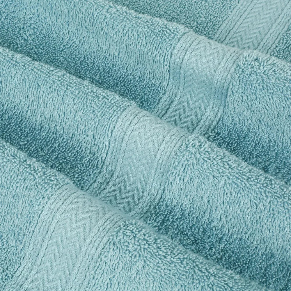 24 Piece Bath Towels Set for Bathroom- 100% Cotton 24 PC Bulk Pack Hotel