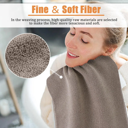 100% Pure Cotton Hand Towels Super Soft Fluffy Absorbent Quick Dry