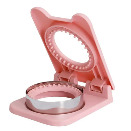 Stainless Steel Sandwich Cutter & Bread Mold Set – Fun DIY Shapes for Lunch Boxes