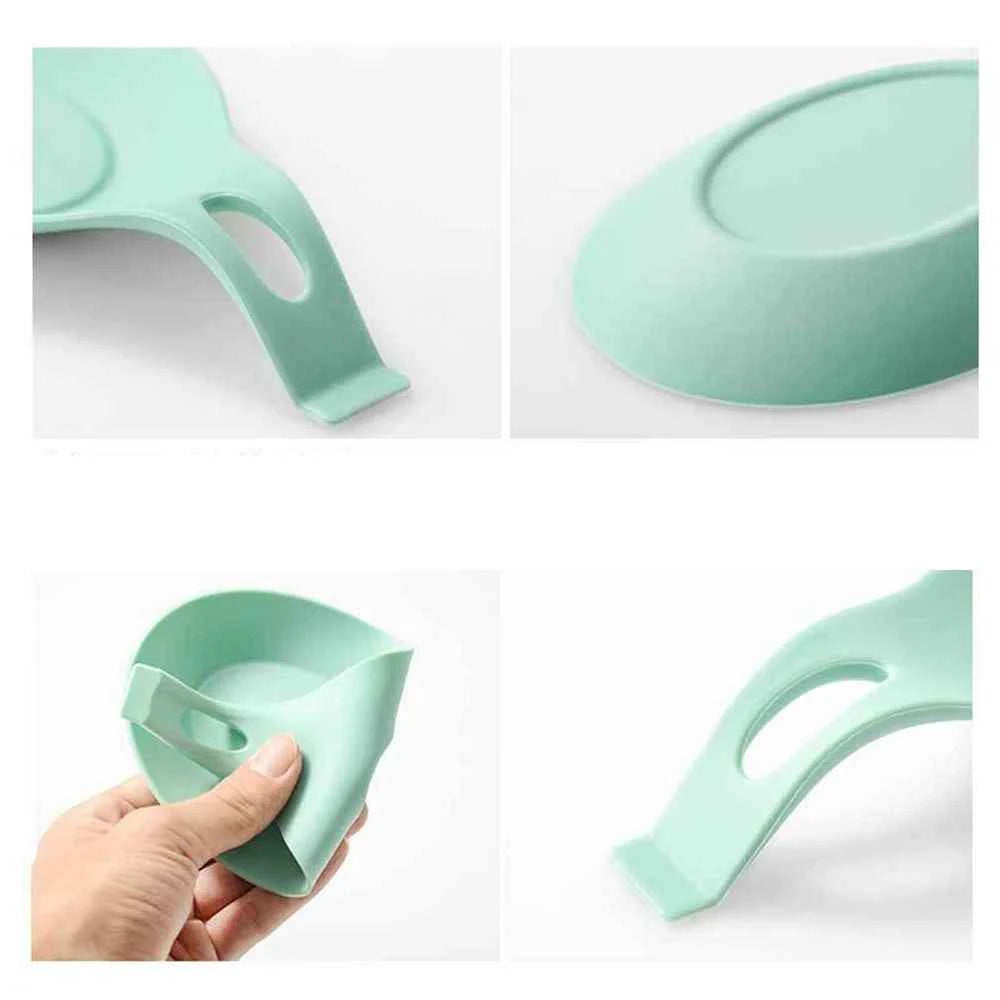 Silicone Insulation Spoon Rest Heat Resistant Placemat Drink Glass Coaster Tray Spoon Pad Eat Mat Pot Holder Kitchen Accessories