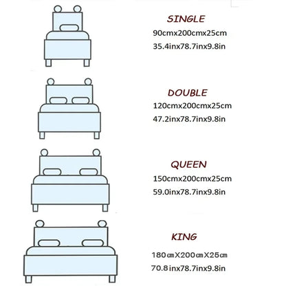Solid Color Fitted Sheet | Single to Queen