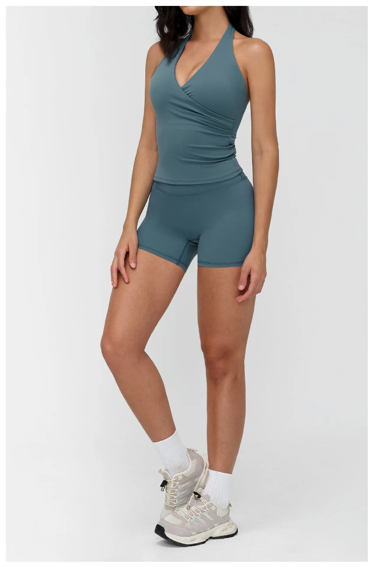 Women’s 2-Piece Yoga Tracksuit — High Waist Leggings & Sports Top
