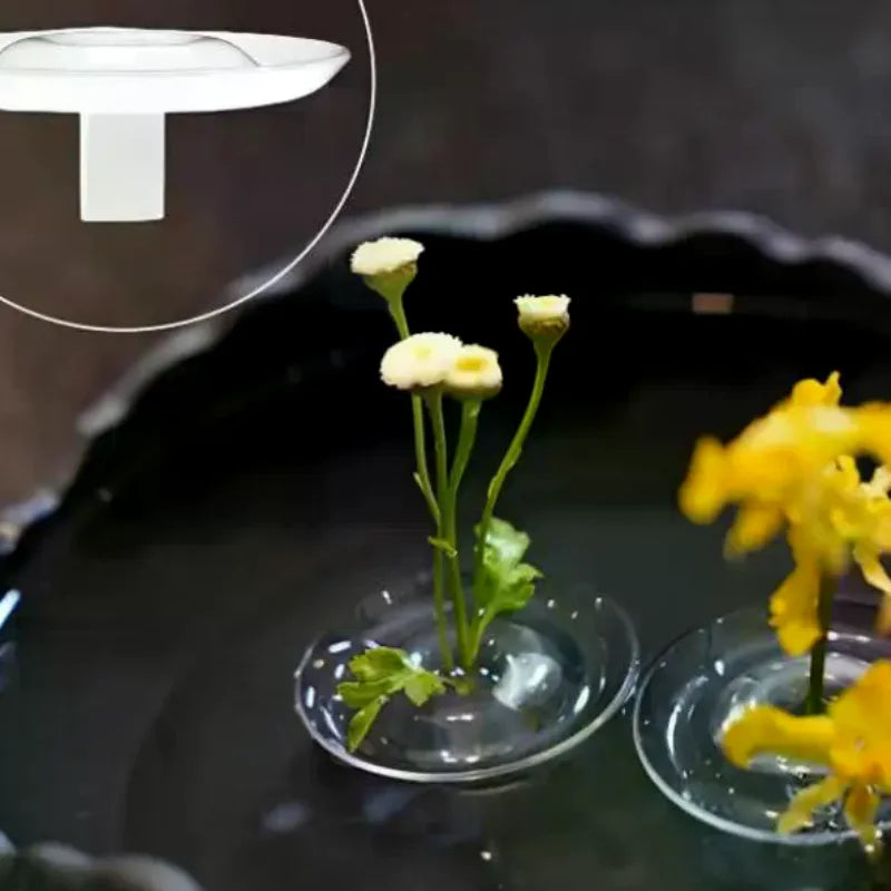 Floating Flower Vase Fresh Flower Hydroponic Vessel Floral Arrangement Artistic Vase Flower Holder Plant Display Home Decor