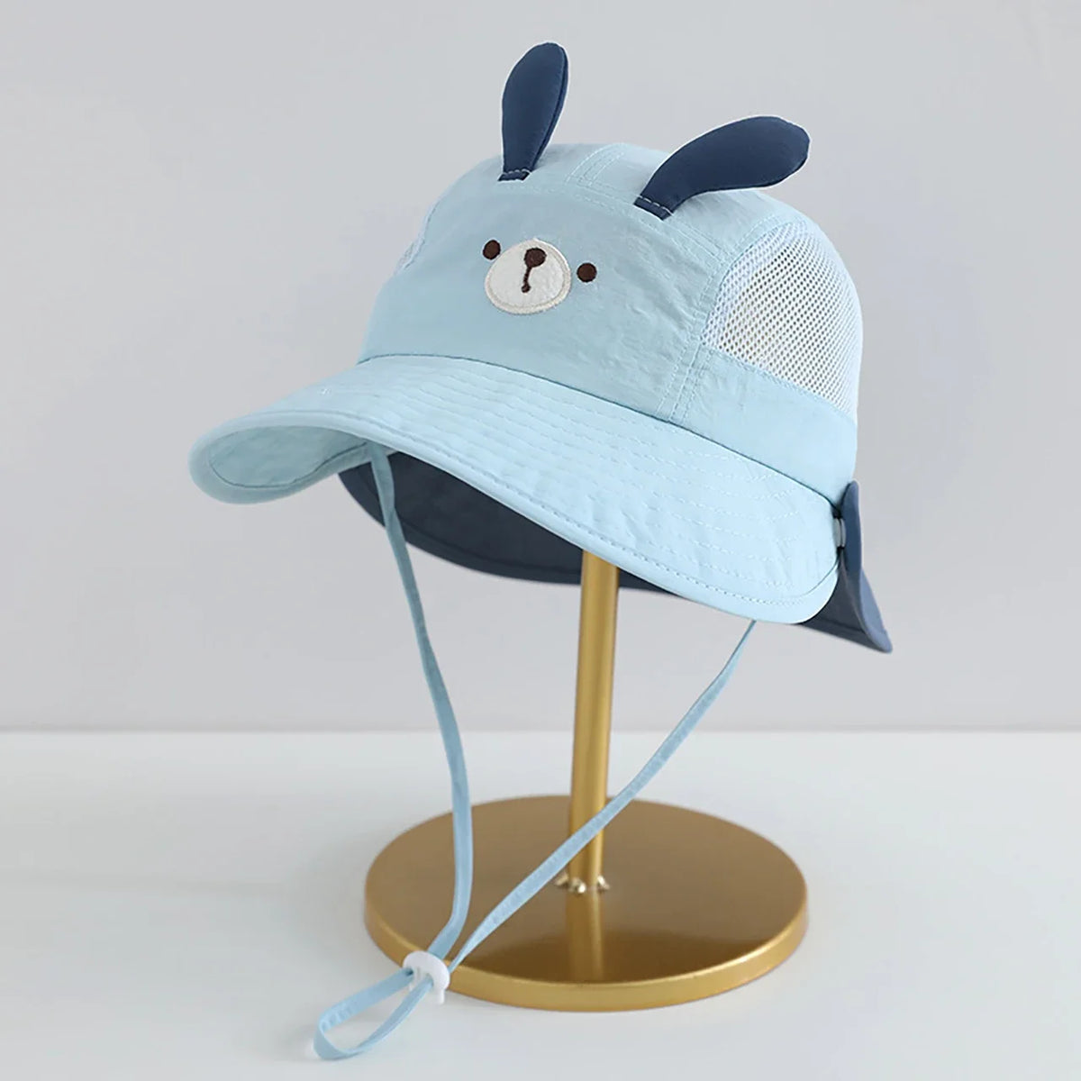 Bear & Rabbit Ears Baby Beach Sun Hat