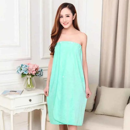 Women Bath Towels for Adults Bath Robe Bathrobe Body Spa Wrap Towel Gown Bathroom Accessories Sets