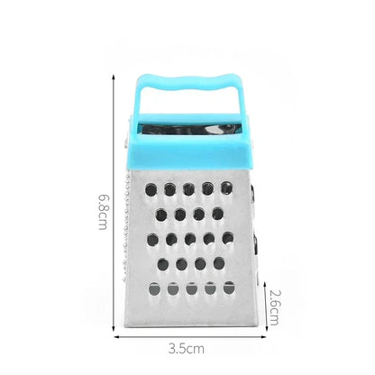 Mini Stainless Steel Four-Sided Cucumber Grater Fruit Planer Cheese Slicers Carrot Vegetables Cutter Home Smart Kitchen Gadgets