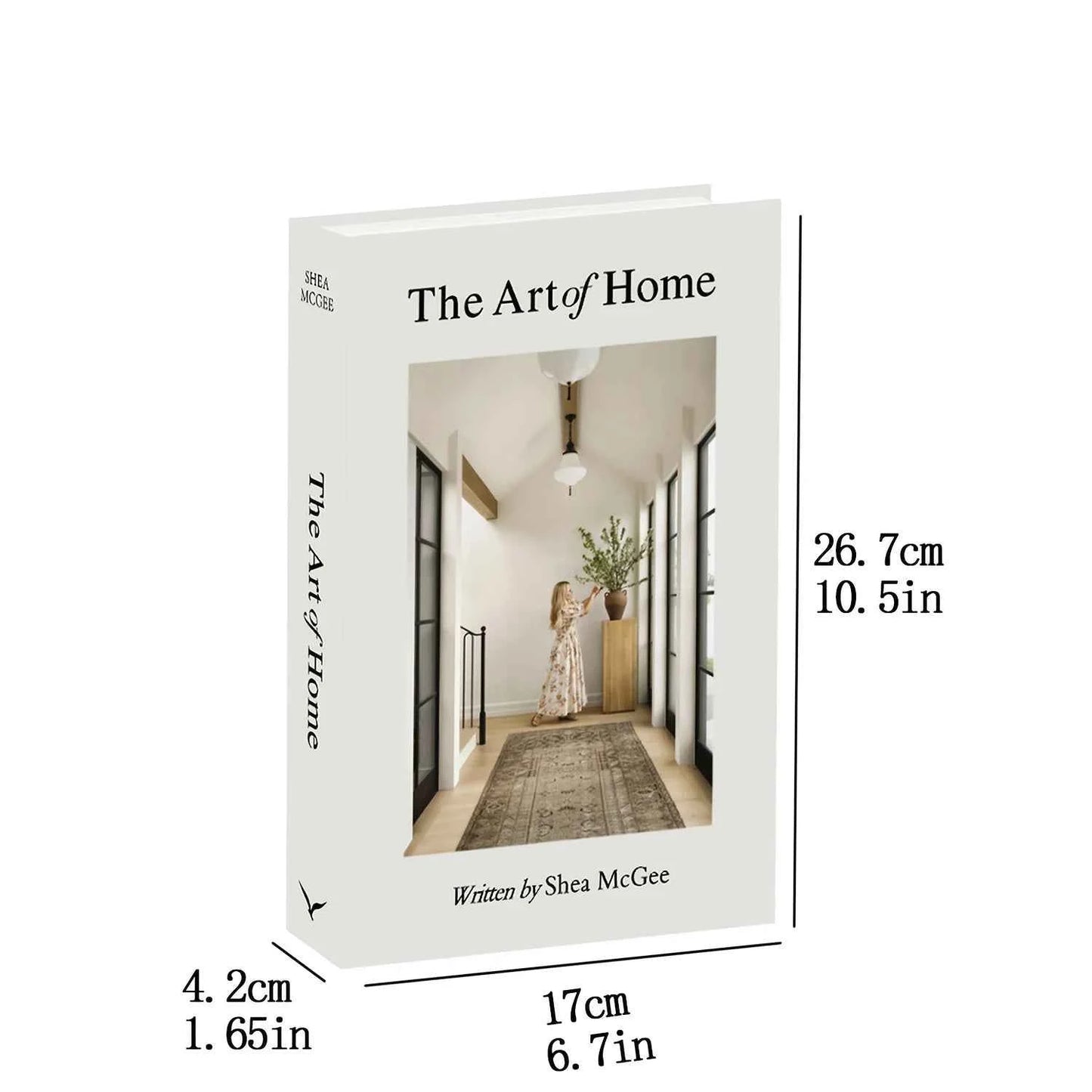 3 pieces of home decoration paper fake books, exquisite simulation books, brown, white and beige home desktop decoration,bedside