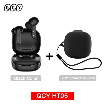 QCY HT05 MeloBuds ANC Wireless Earbuds – 40dB ANC, Bluetooth 5.2, 6-Mic, 30H, IPX5