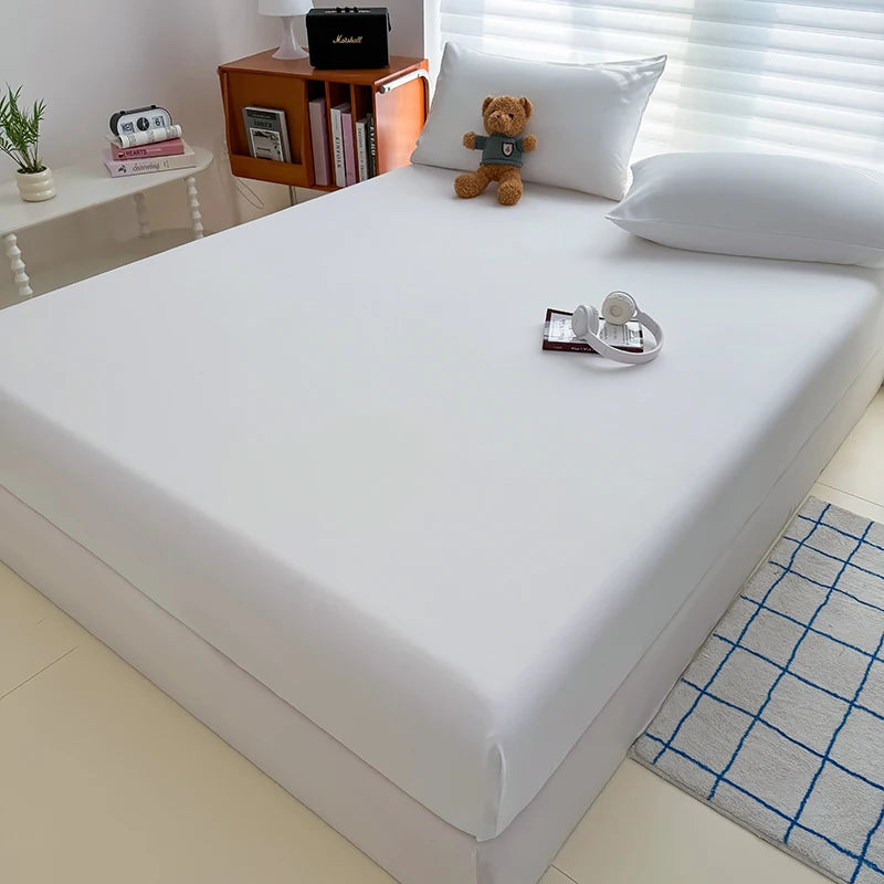 Solid Color Fitted Sheet | Single to Queen