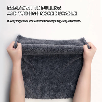 Coral Velvet Car Wash Towel, 40x100cm No-Hem
