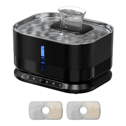Cordless Cat Water Fountain, 3.5L Rechargeable
