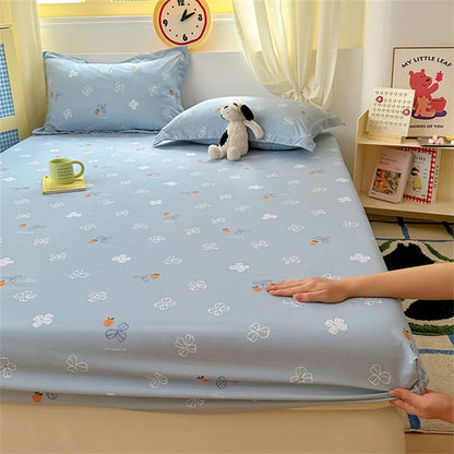 Kawaii Dinosaur Fitted Sheet | Kids Mattress Cover