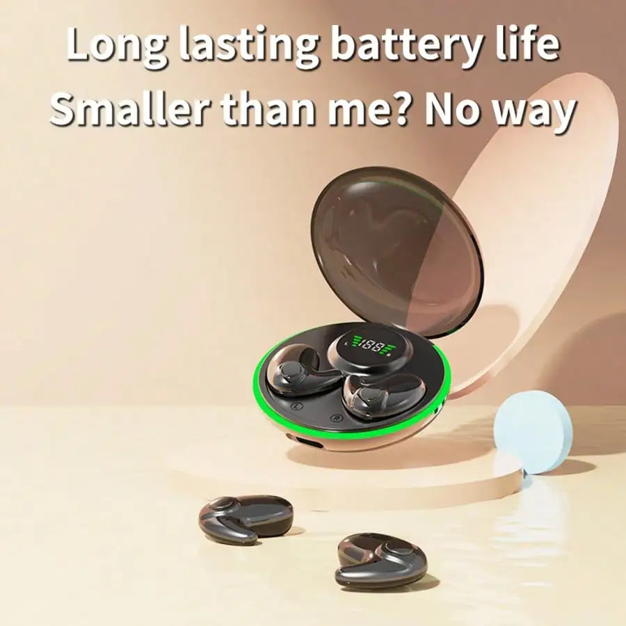 Long Endurance Wireless Bluetooth Earbuds Fast Convenient Charging Lightweight Portable Comfort In Ear Headphones Stable Connection For Daily Commute Sports Office Video Calls Music Entertainment Travel Companion