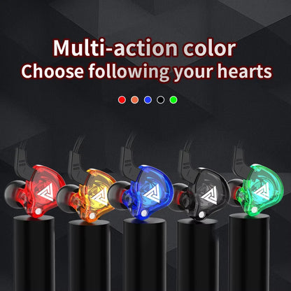 QKZ AK6 Copper Driver HiFi Wired Earphones