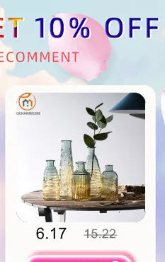 Vase à fleurs moderne en céramique — Décoration d'intérieur émaillée pour plantes vertes et compositions florales