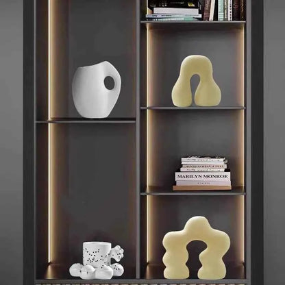 Classical Ceramic Ornaments Home Decor White and Black Decoration Nordic Special-shaped Modern Minimalist Ceramic