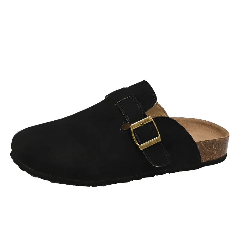 Fashion Men Mules Shoe with Arch Support Birkens Mens Shoes Men's Suede Sandals Retro Cork Clogs Unisex Classic Beach Тапочки