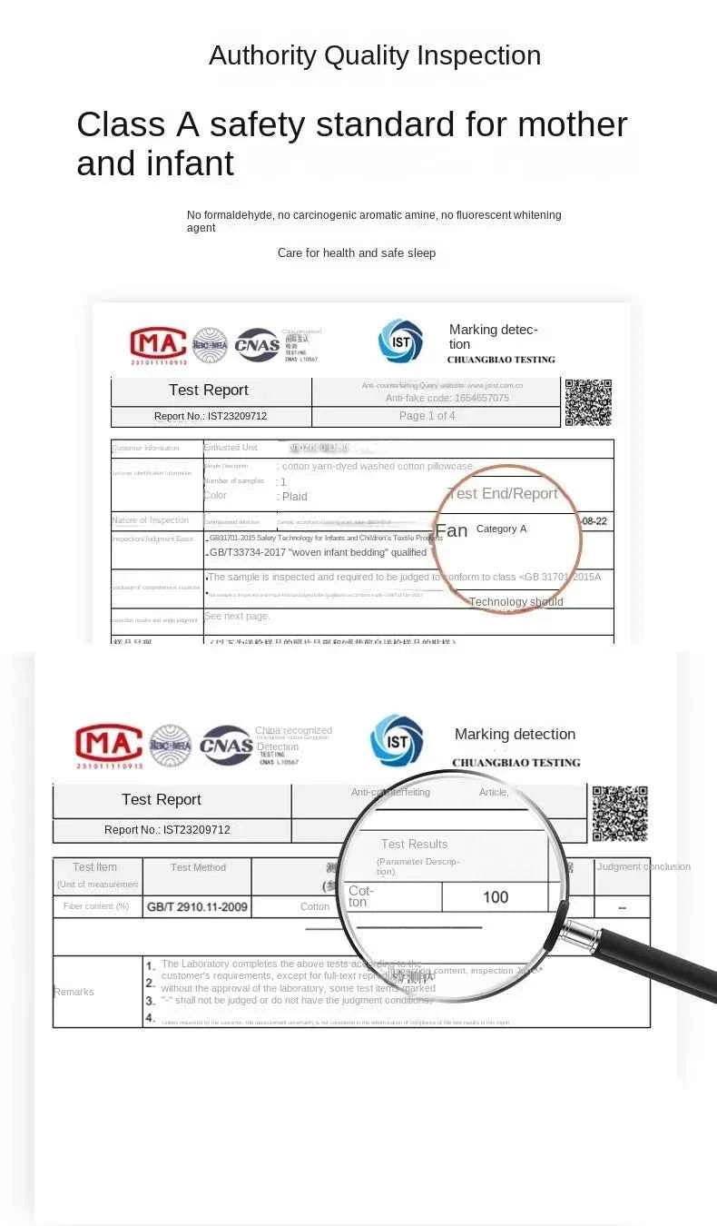 Pillowcase Envelope Style Plaid Couples Plain Ins 48x74cm 100% Pure Cotton Home Textile Household Bedroom Throw Pillow Case