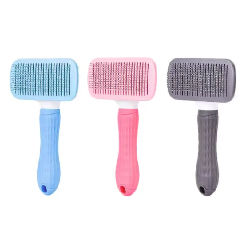Self-Cleaning Needle Comb for Cats & Dogs