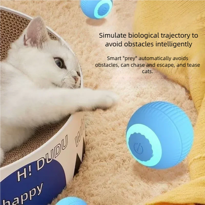Smart Automatic Rolling Ball Interactive Cat Toy