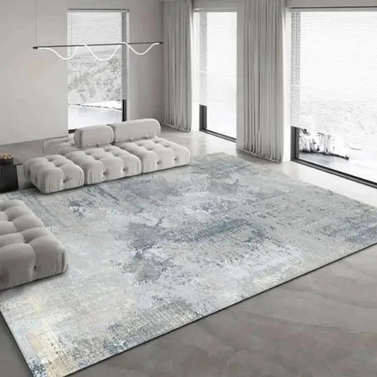 VIKAMA Light Luxury Modern Floor Carpet – Non-Slip Easy Care Large Rug for Living Room & Office