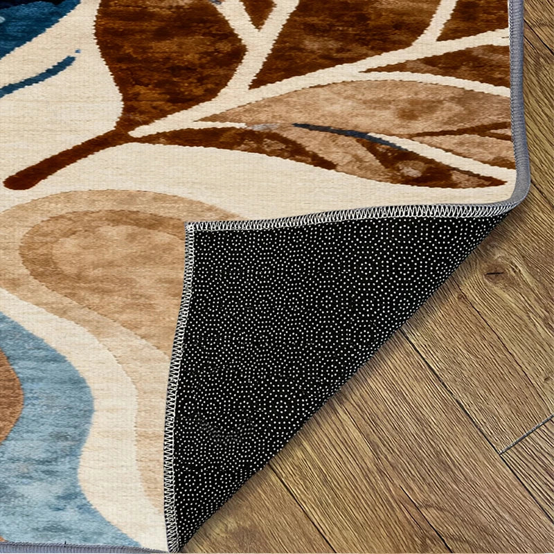 VIKAMA Modern Geometric Area Rug – Anti-Skid Durable Carpet for Living Room, Bedroom & Kids Room