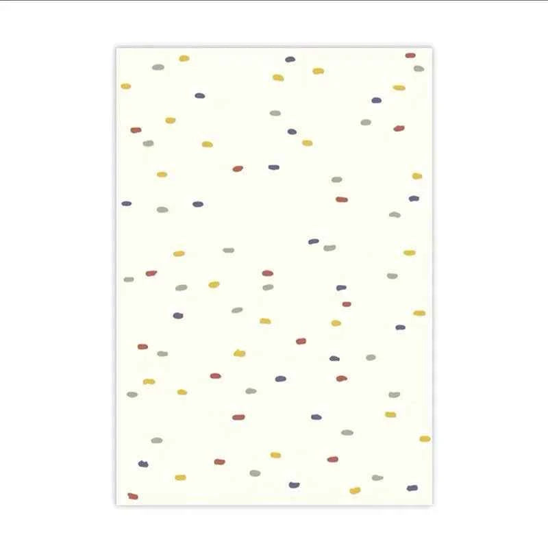 Children Furry Carpet Spotted Rug for living Room Modern Floor Mat Room Decor Bedroom Plush Mat