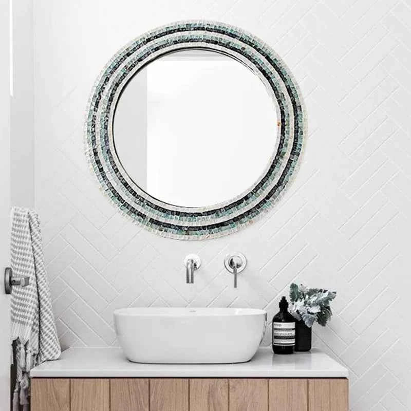 Wall Hanging Decorative Mirrors Living Room Glass Bedroom Decorative Mirrors Bathroom Aesthetics Makeup Mirror Room Decor