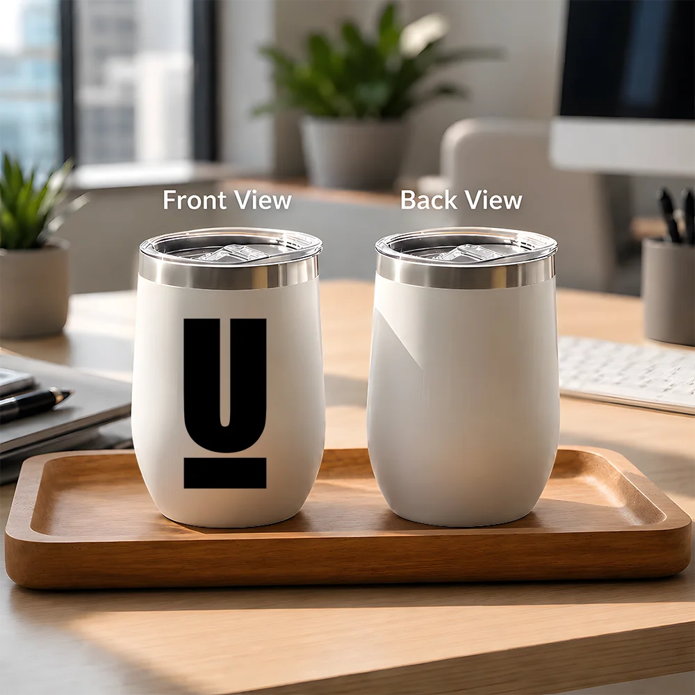 Egg Shaped Stainless Steel Vacuum Flask 360ml – Double Wall Insulated Travel Mug