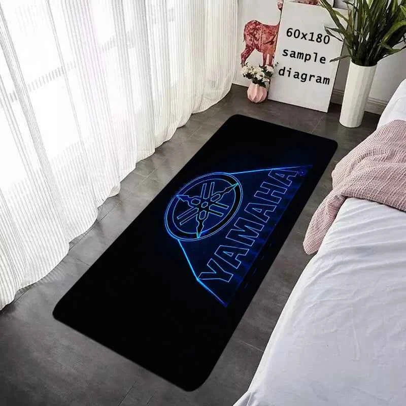 House Entrance Doormat Hallway Carpet Living Room Rugs Bedside Foot Carpets Y-YAMAHA Bathroom Rug Floor Mats Non-slip Home Decor