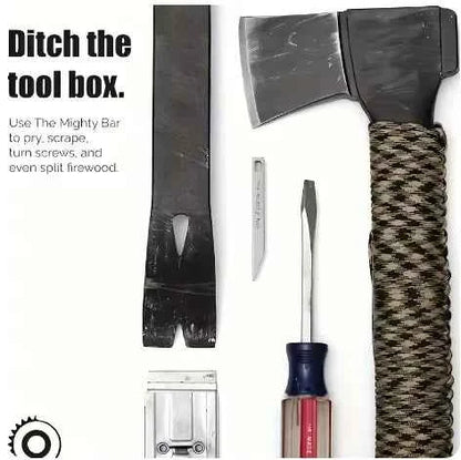 Stainless Steel Portable Heavy Duty Crowbar Keychain Multifunctional Crowbar Household Portable Crowbar The Mighty Bar