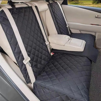 Waterproof Dog Car Seat Cover with Armrest Access