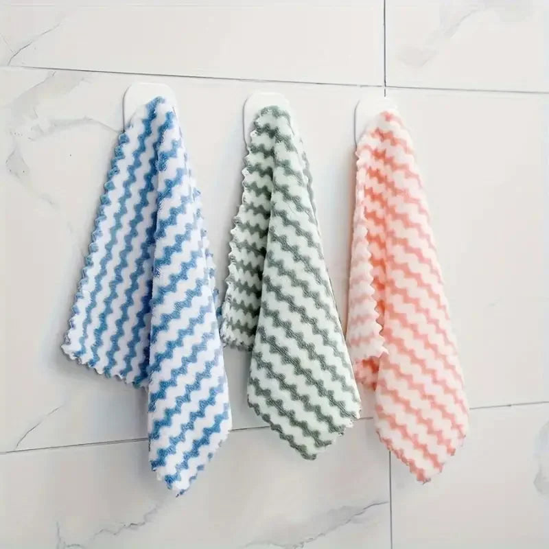 Coral Fleece Dishcloths, Super Absorbent Multi-Pack