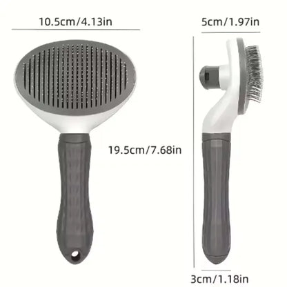 Self-Cleaning Needle Comb for Cats & Dogs