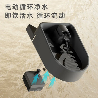2-in-1 Automatic Pet Feeder & Water Dispenser