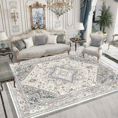 Ethnic Style Carpet for Living Room Home Decoration Bedroom Carpets Large Area Luxury Rug American Hairless Coffee Table Mat
