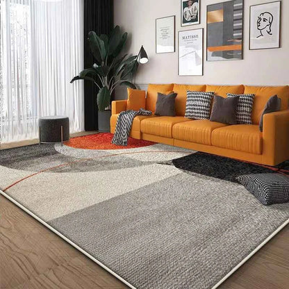 Geometry Abstract Carpets Living Room Modern Decoration Carpet Hall Sofa Side Foot Mat Room Decor Doorway Hallway Rug Washable